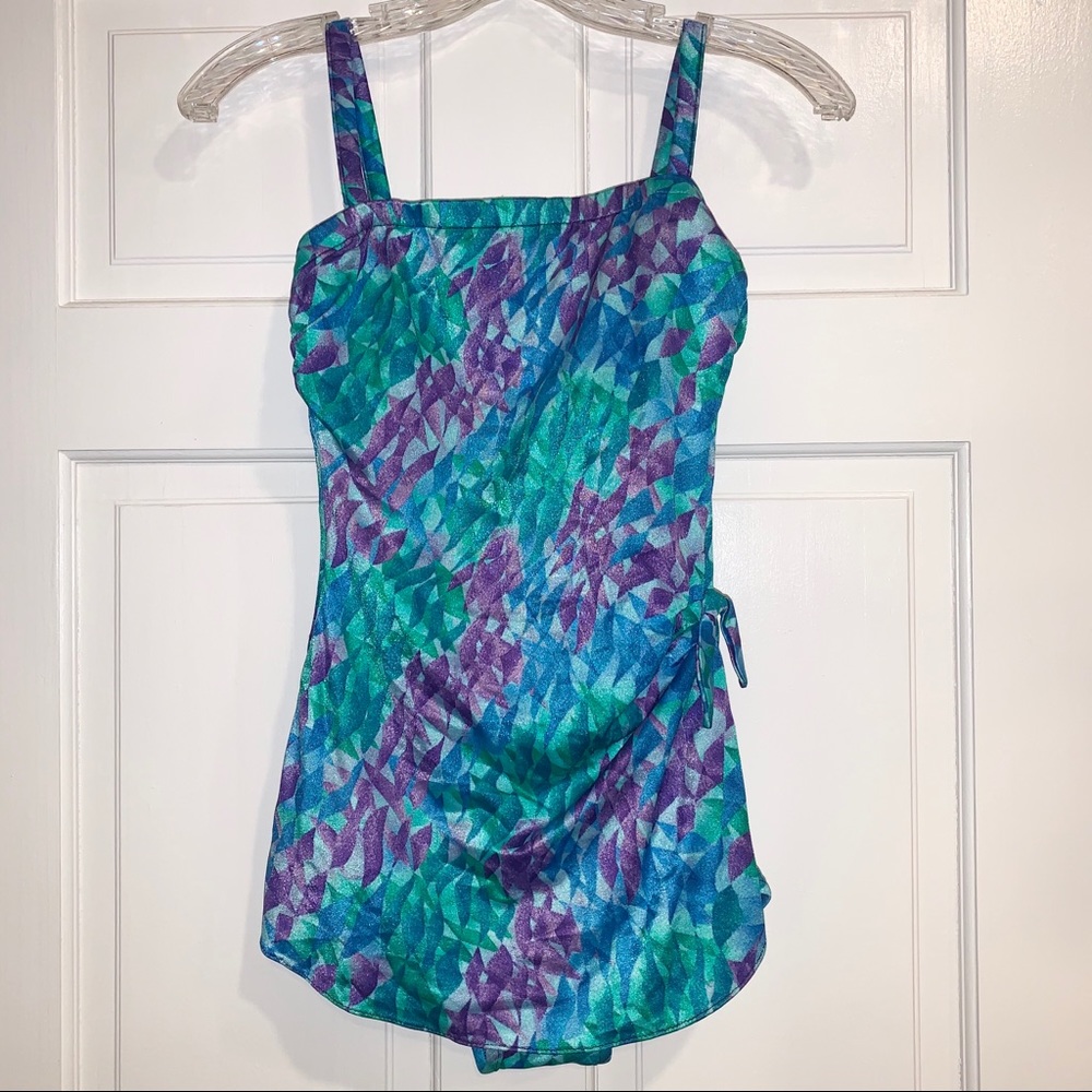 Vintage Colorful One Piece